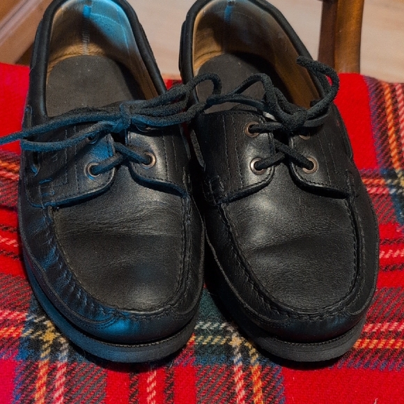 Mephisto Men's Hurrikan Boat Shoes black leather Size 9.5 Excl Cond - Picture 2 of 16